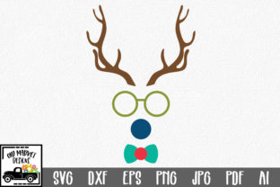 Boy Reindeer - A Charming Christmas Embroidery Design