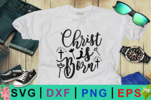 Christ is Born Christmas Graphics for Crafts