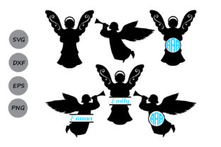 Christmas Angel: A Charming Addition to Your Crafts and Graphics