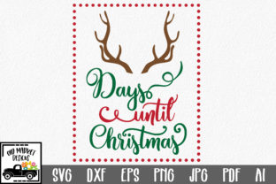 Christmas Countdown Cut File: A Versatile Graphics Asset for Crafts