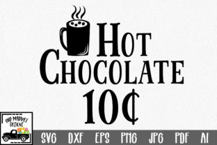 Christmas - Hot Chocolate: A Festive Addition for Local Business Graphics