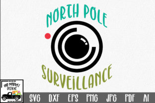 Christmas - North Pole Surveillance: A Festive Graphics Asset for Crafts
