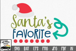 Christmas - Santa's Favorite: A Versatile Graphic for Crafts