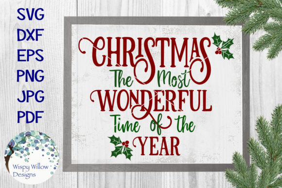 Christmas the Most Wonderful Time SVG: A Graphics and Crafts Essential