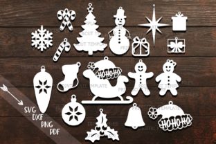 Christmas Tree Decorations: A Versatile Graphics Asset for Crafts