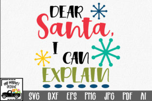 Dear Santa, I Can Explain: A Festive Embroidery Design