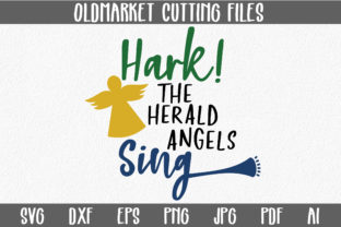 Hark the Herald Angels Sing - A Festive SVG for Crafts & Graphics