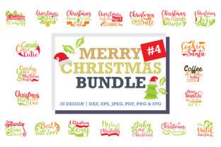 Merry Christmas Bundle 4: A Festive Graphic for Local Crafts