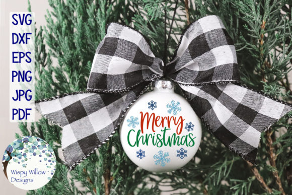 Merry Christmas Snowflakes: A Versatile Graphics Asset for Crafts