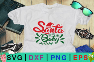 Santa Baby Christmas: A Festive Graphics Asset for Crafts