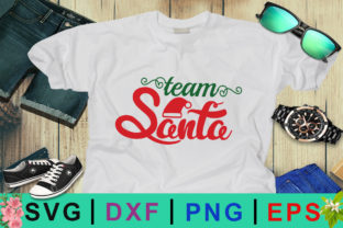 Team Santa Christmas: A Festive Addition to Crafts and Graphics