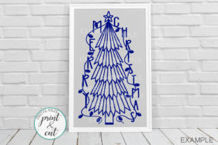 Vintage Merry Christmas: A Perfect Graphic for Crafts